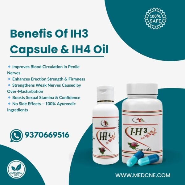 IH3 Capsule And IH4 Oil For Penis Enlargement And Performance